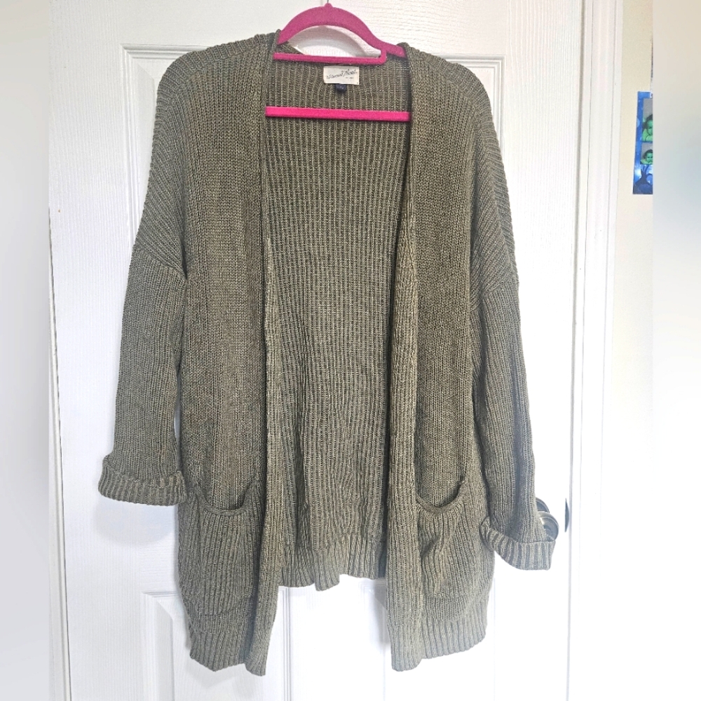 Cozy Olive Green Sweater
